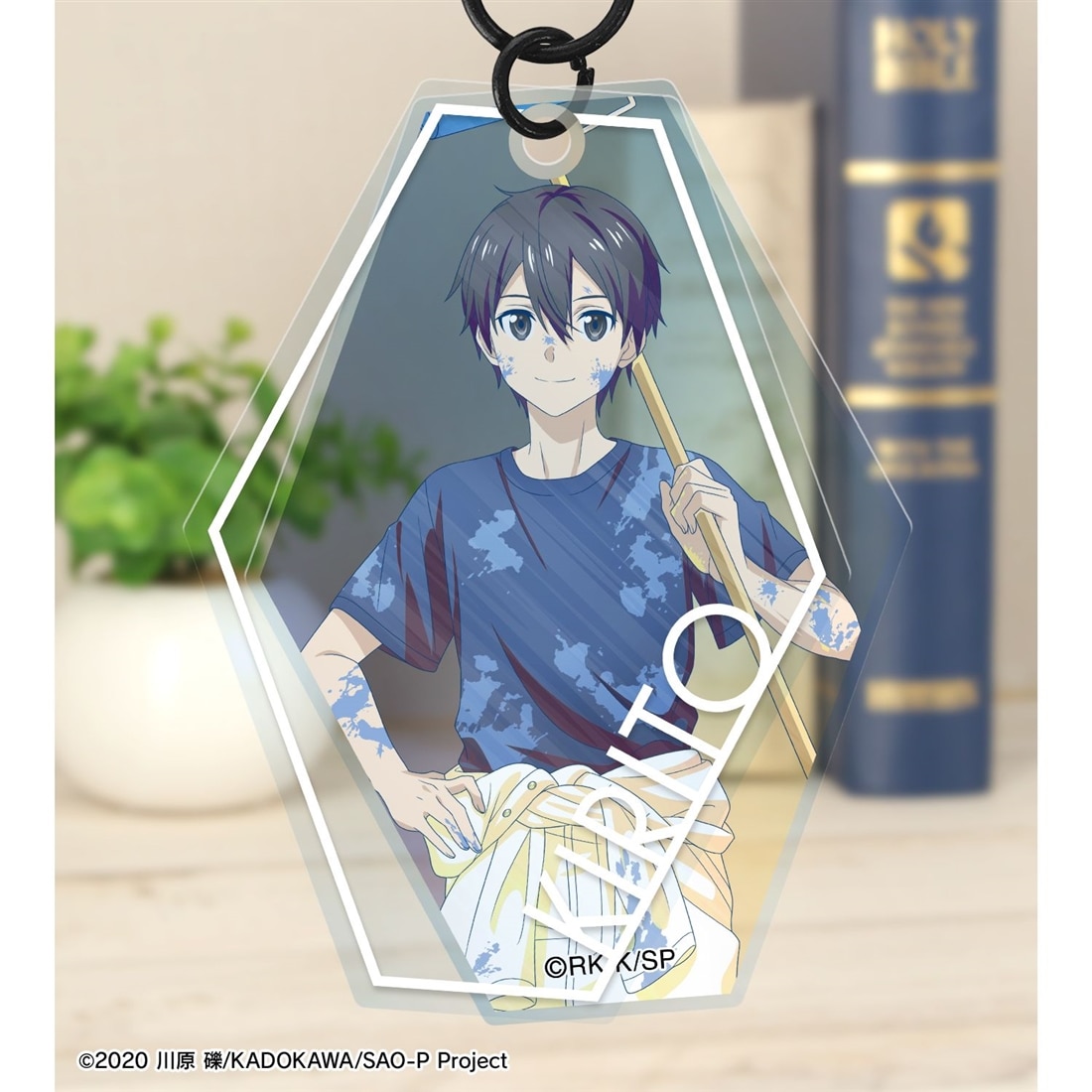 ソードアート・オンライン 描き下ろし キリト ペイントスタイルver. Ani-Art clear label 第2弾 2連スライドアクリルキーホルダー