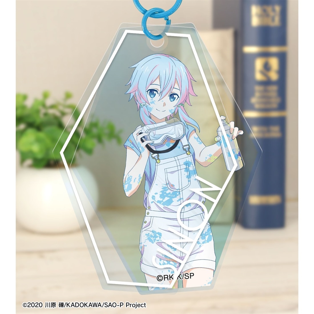 ソードアート・オンライン 描き下ろし シノン ペイントスタイルver. Ani-Art clear label 第2弾 2連スライドアクリルキーホルダー