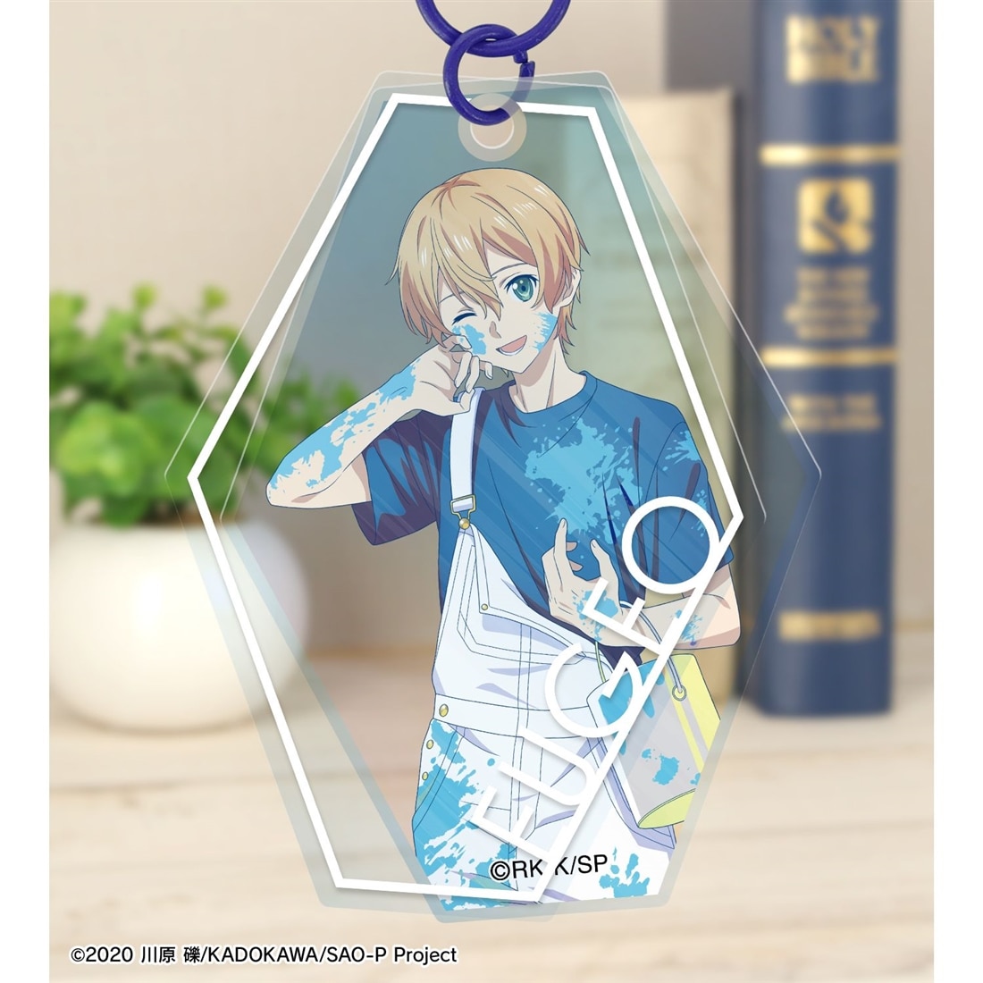 ソードアート・オンライン 描き下ろし ユージオ ペイントスタイルver. Ani-Art clear label 第2弾 2連スライドアクリルキーホルダー