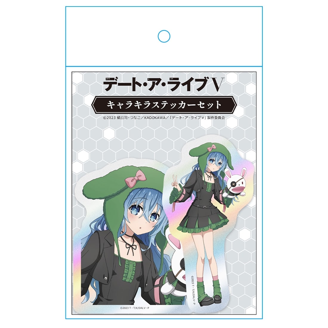 デート・ア・ライブV キャラキラステッカーセット 四糸乃 ゴシックパンクver. 【描き下ろし】