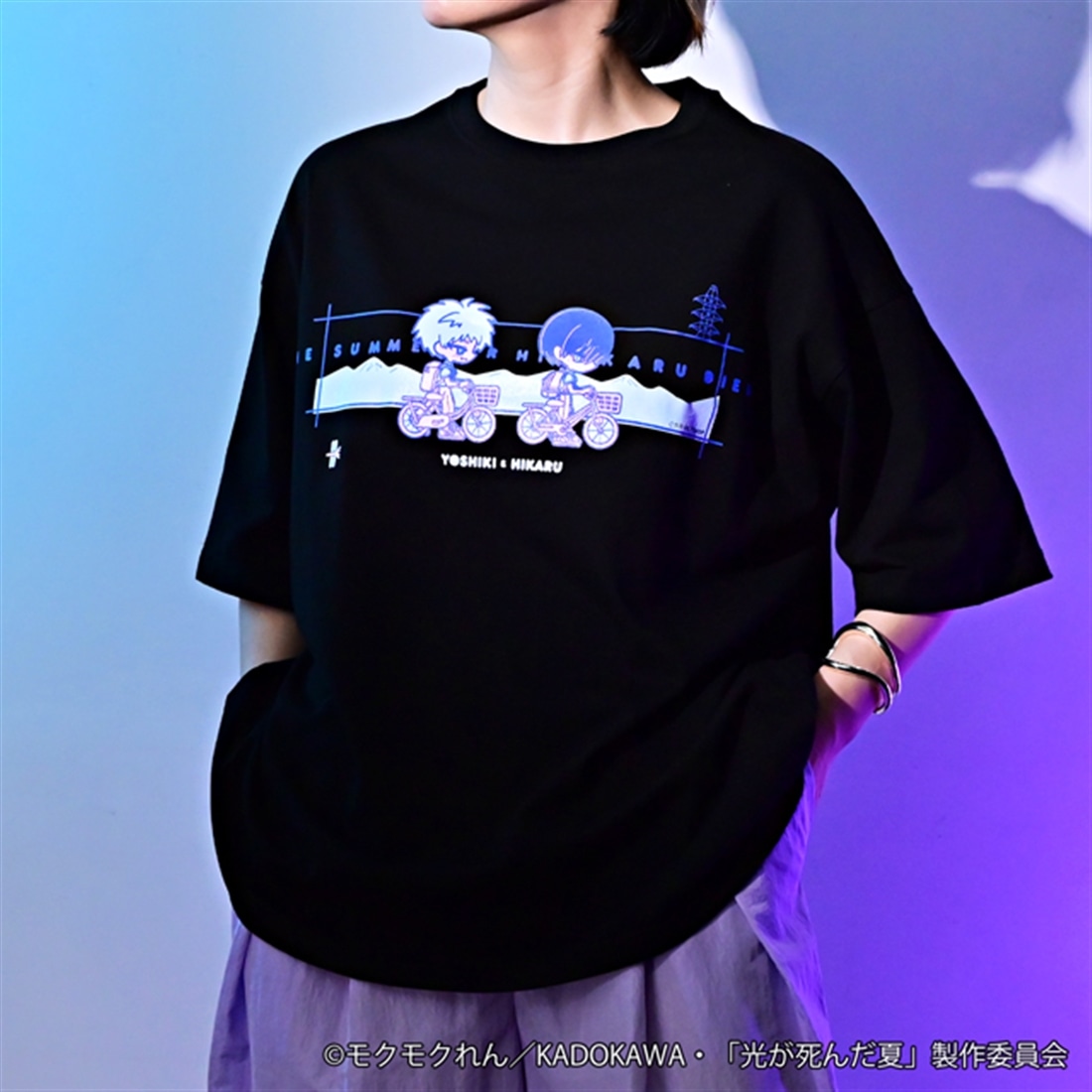 光が死んだ夏 neneon ビッグTシャツB