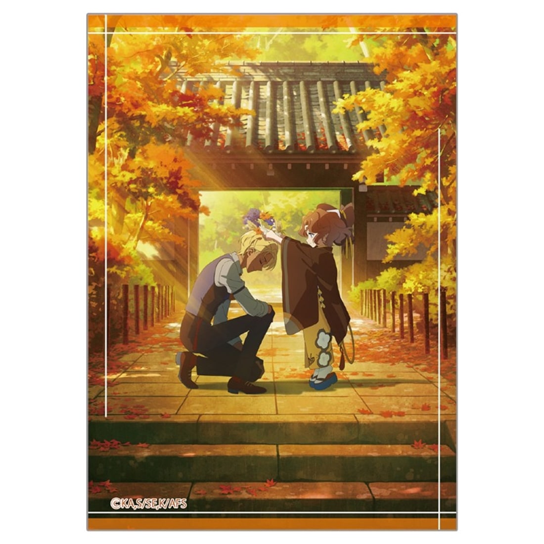 春夏秋冬代行者 和紙風ポストカード4枚セット