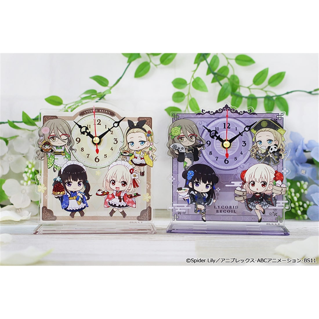 リコリス・リコイル ぷちちょこミニアクリル置時計 和メイドver.
