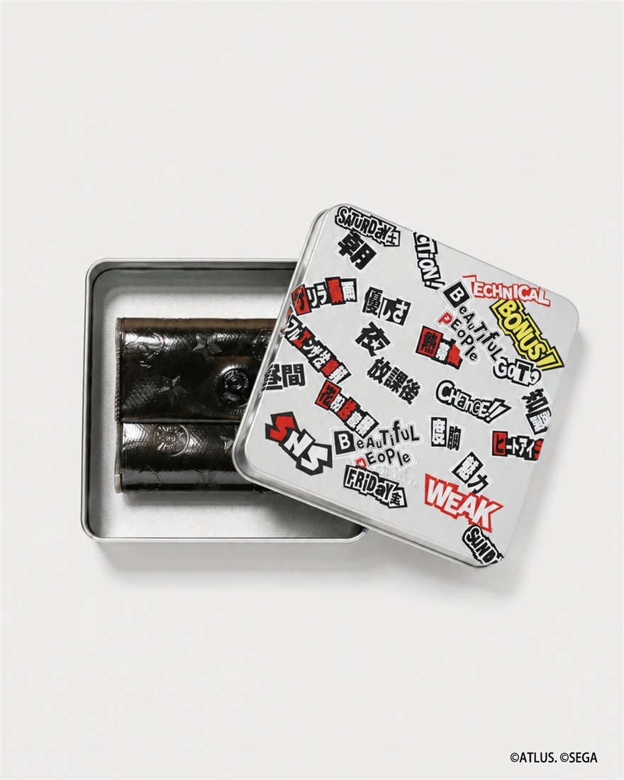 beautiful people×P5R nothing to hide miniwallet red red