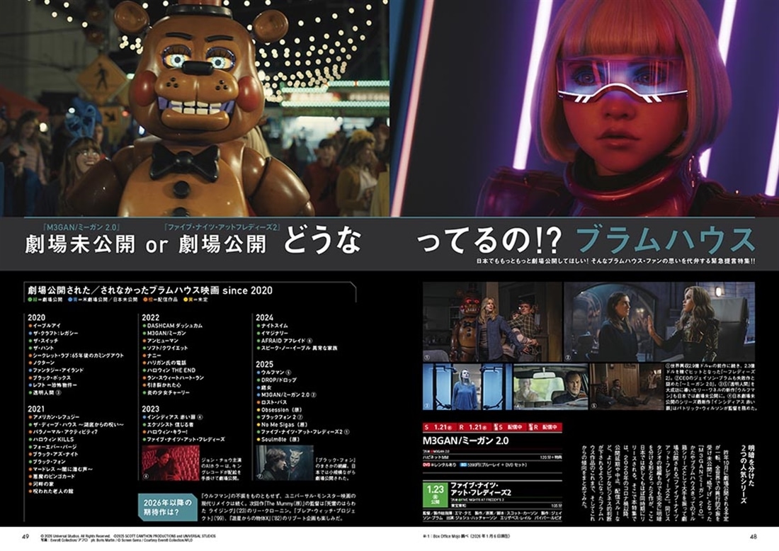 DVD＆動画配信でーた　２０２６年２月号