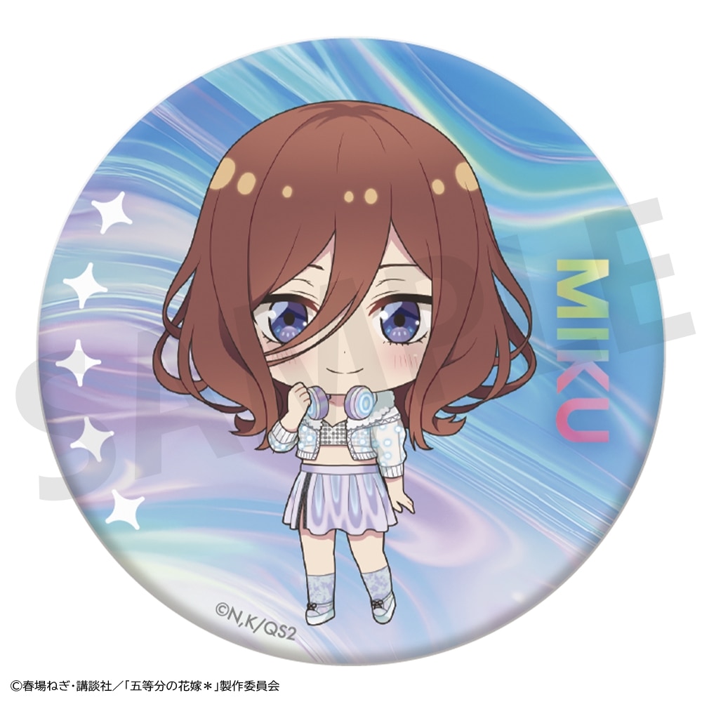 【事後通販】 「五等分の花嫁＊」トレーディングキラキラ缶バッジミニ BOX