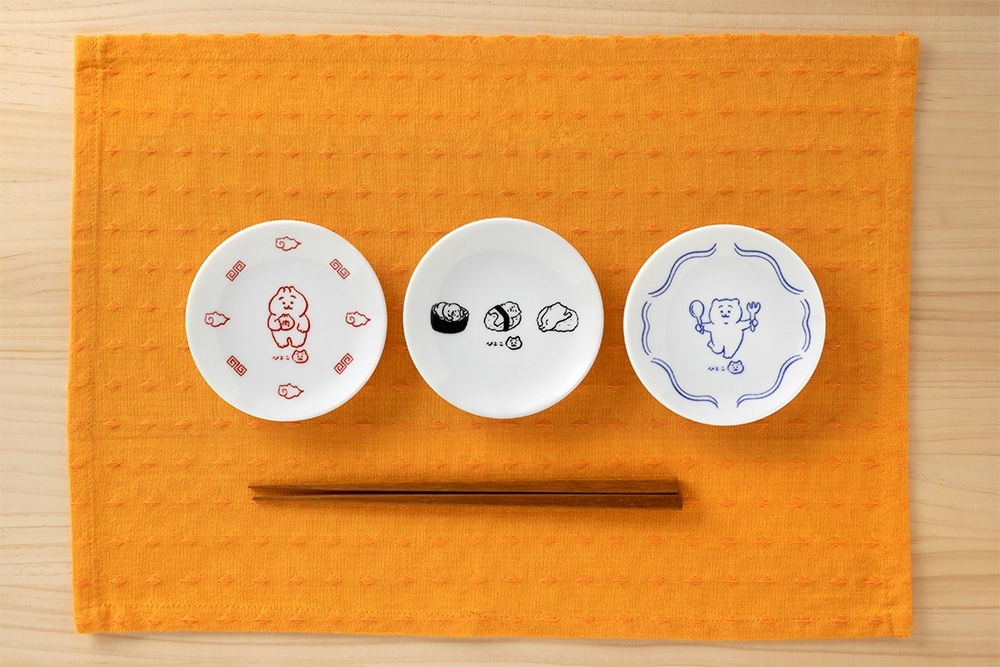 ひよこ　小皿3枚セット