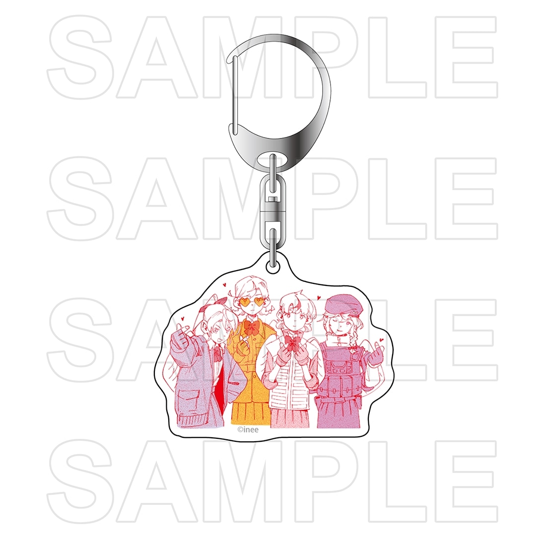 ラブ・バレット　トレーディングアクリルキーホルダー vol.1 単品（ランダム）