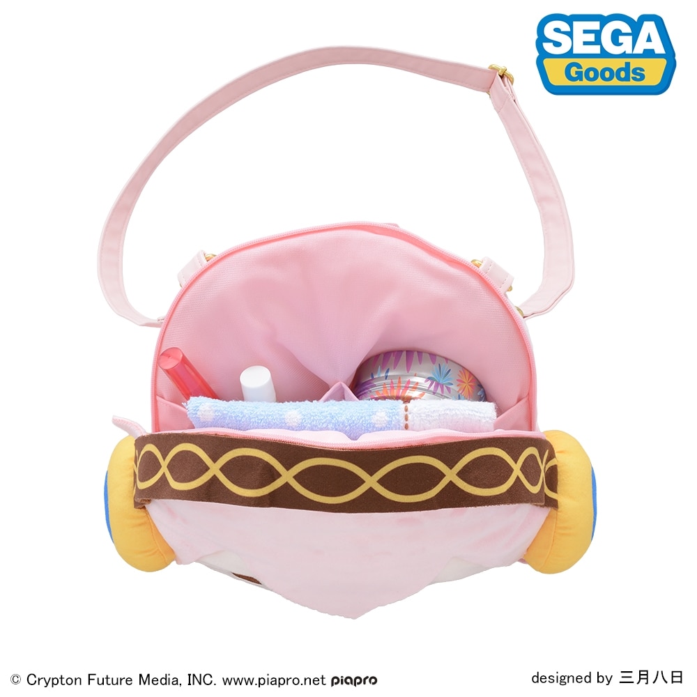 巡音ルカ ふわぷち フェイスショルダーバッグ（Ｍ）