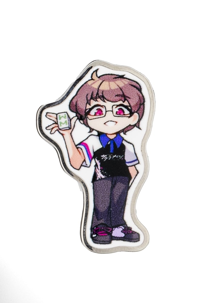 サクラナイツ　ピンバッジ　4種コンプリートセット【イラスト：ふんぼ】