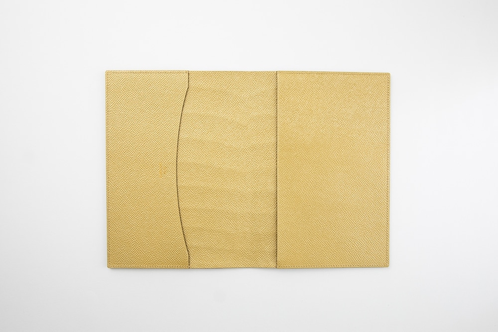 藤本さきこ　クロコダイル手帳カバー【レッド×ゴールド】