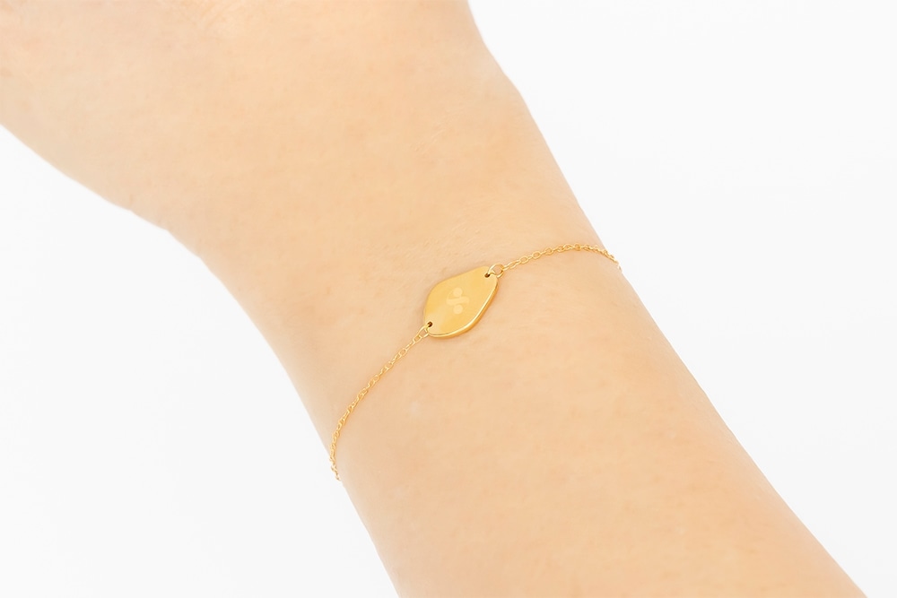 琉球風水志シウマ＜18金コーディング/健康運８＞最強開運ナンバーブレスレット特典映像付き 18金コーディング 健康運８