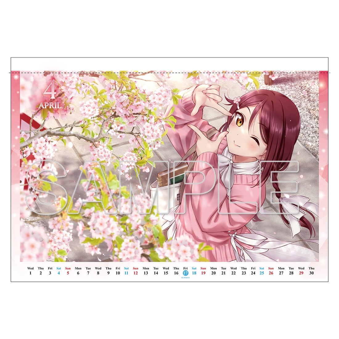 【二次受注】『ラブライブ！サンシャイン!!』 カレンダー 2026