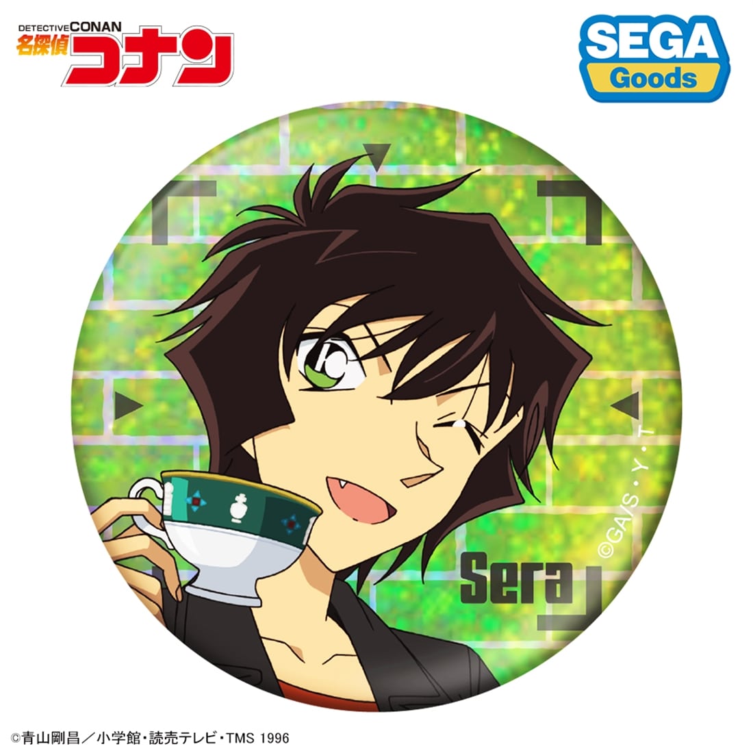 名探偵コナン ビジュアルホログラム缶バッジ Vol.1