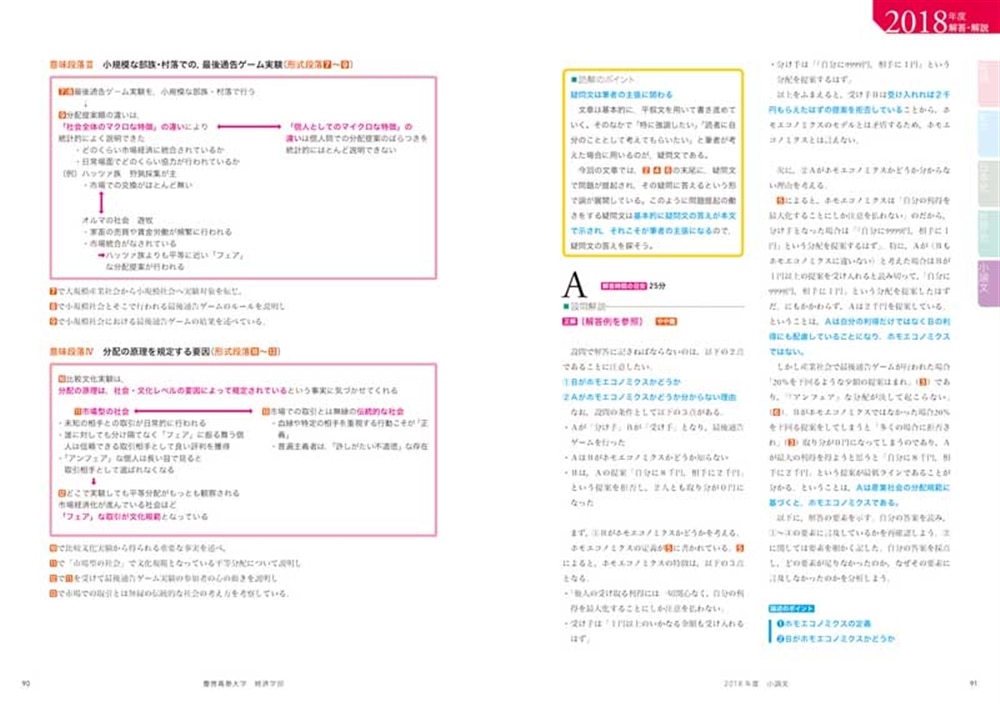 角川パーフェクト過去問シリーズ 2019年度用　大学入試徹底解説　慶應義塾大学　経済学部　最新３カ年