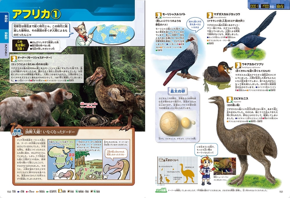 角川の集める図鑑ＧＥＴ！ 絶滅動物