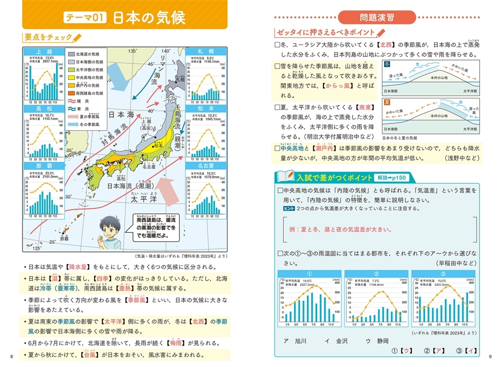 改訂版　中学入試にでる順　社会　地理