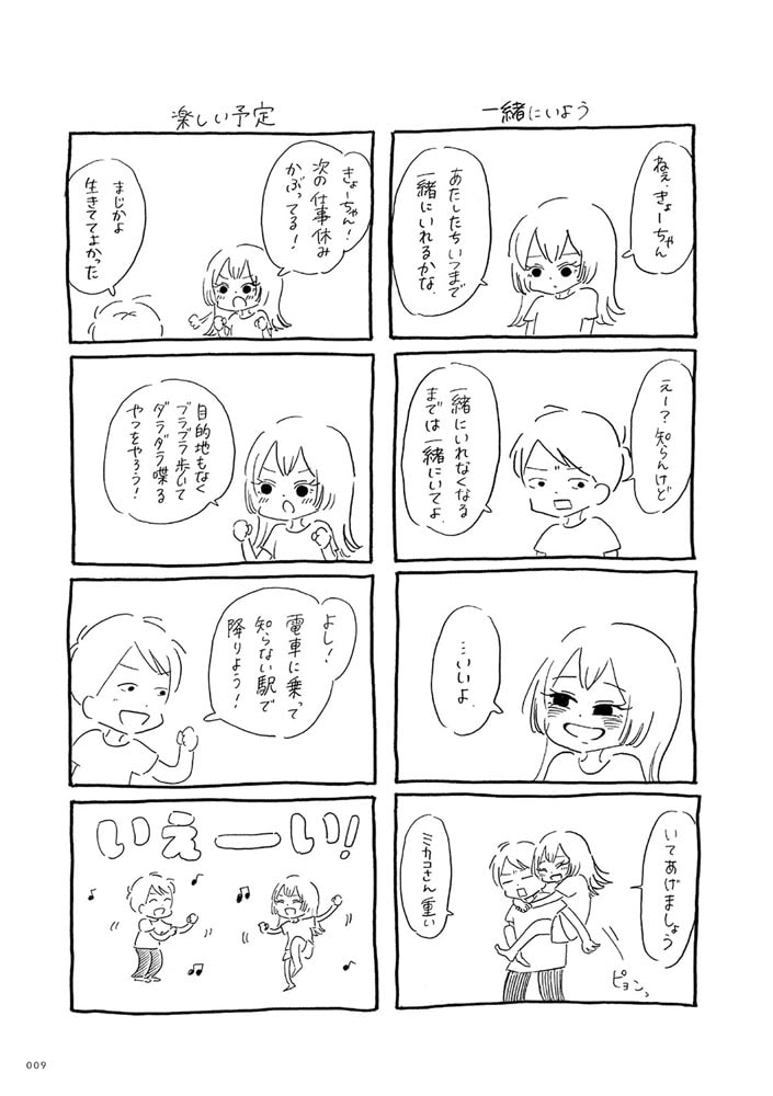 ミカコときょーちゃん