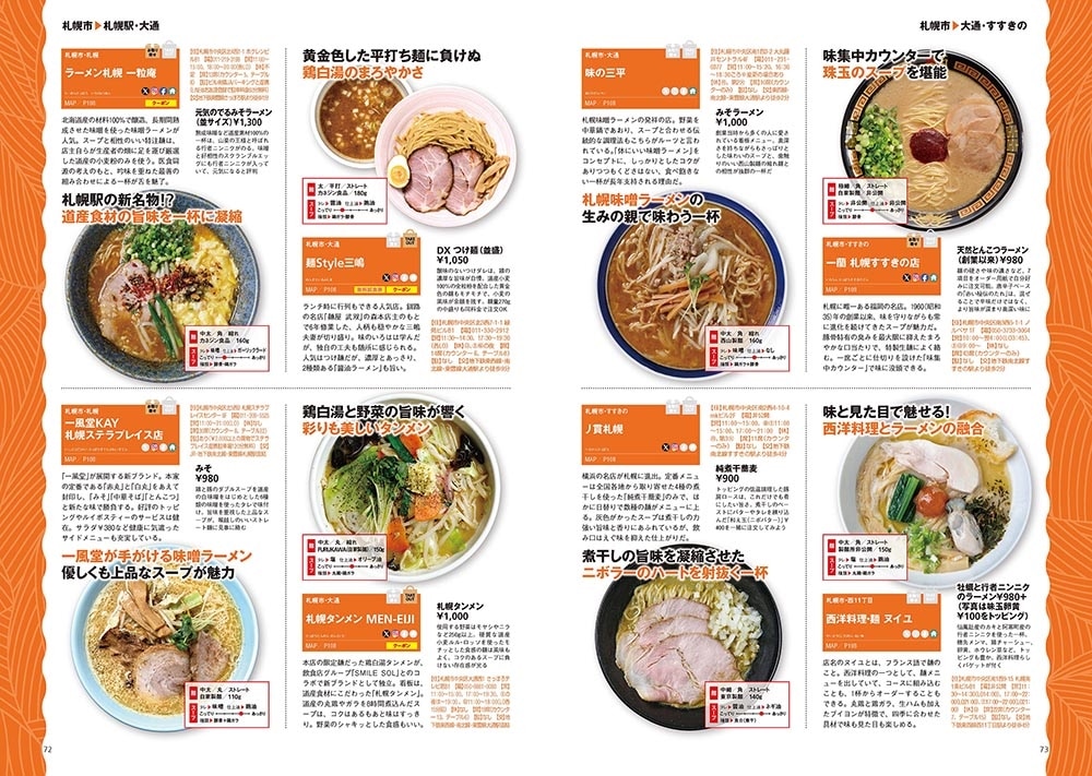 ラーメンWalker北海道2025 ラーメンウォーカームック