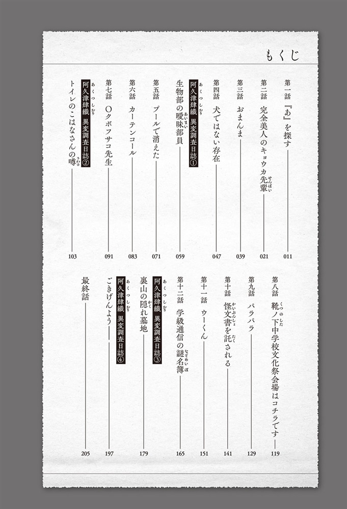 意味がわかると怖すぎる学校の記録