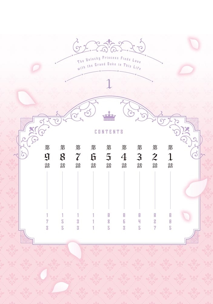 ハズレ王女ですが、今世は大公殿下に愛されています 1