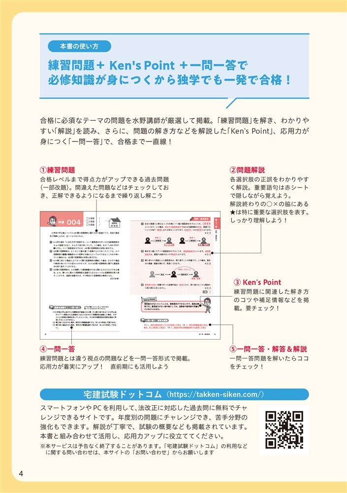 この1冊で合格！ 水野健の宅建士 神問題集 2026年度版