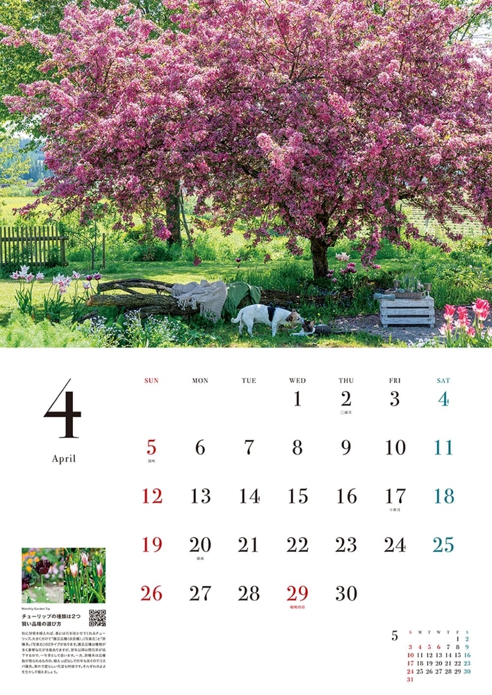 『ガーデンストーリー』植物と暮らす12カ月の楽しみ 2026 Calendar