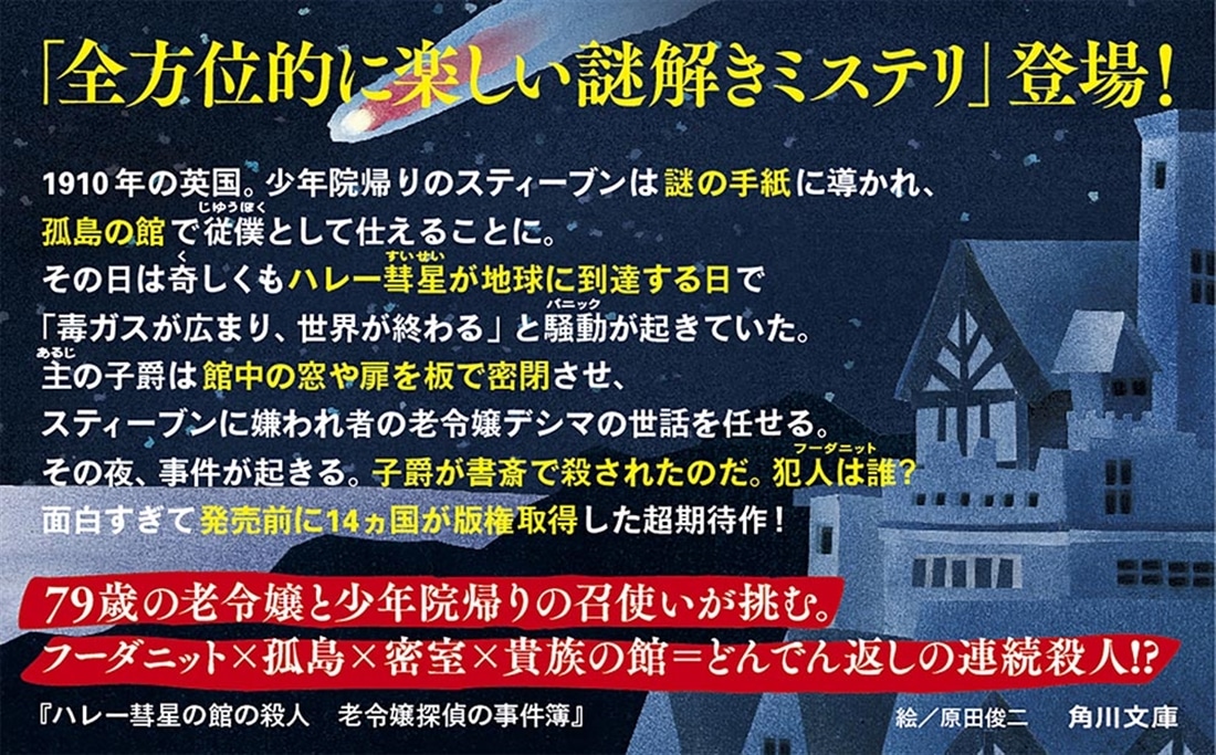 ハレー彗星の館の殺人 老令嬢探偵の事件簿