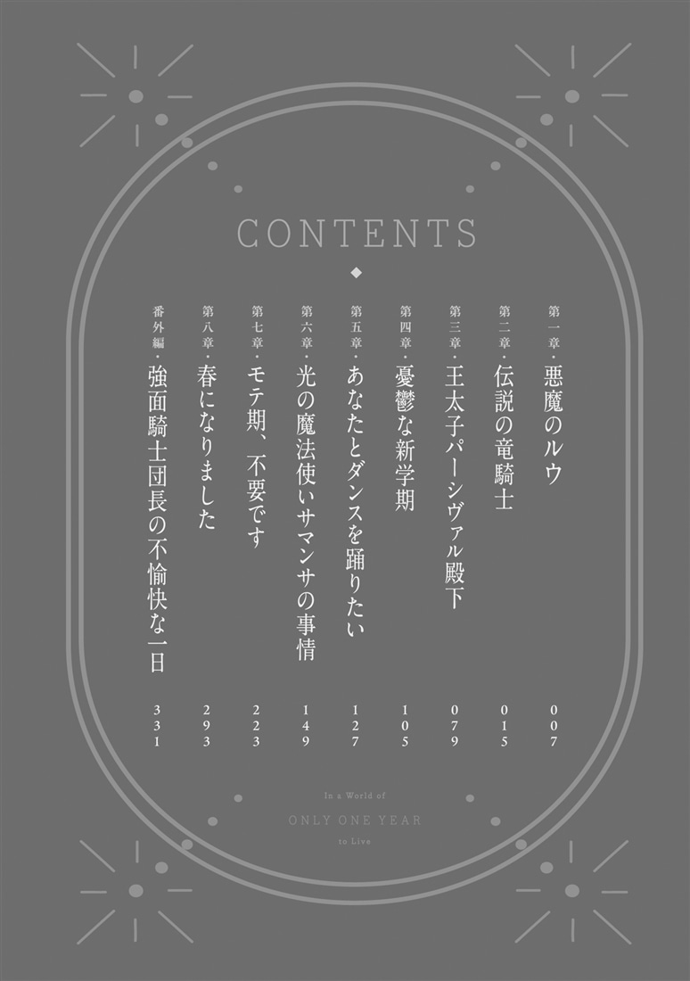 たった一年しか生きられない世界で 上