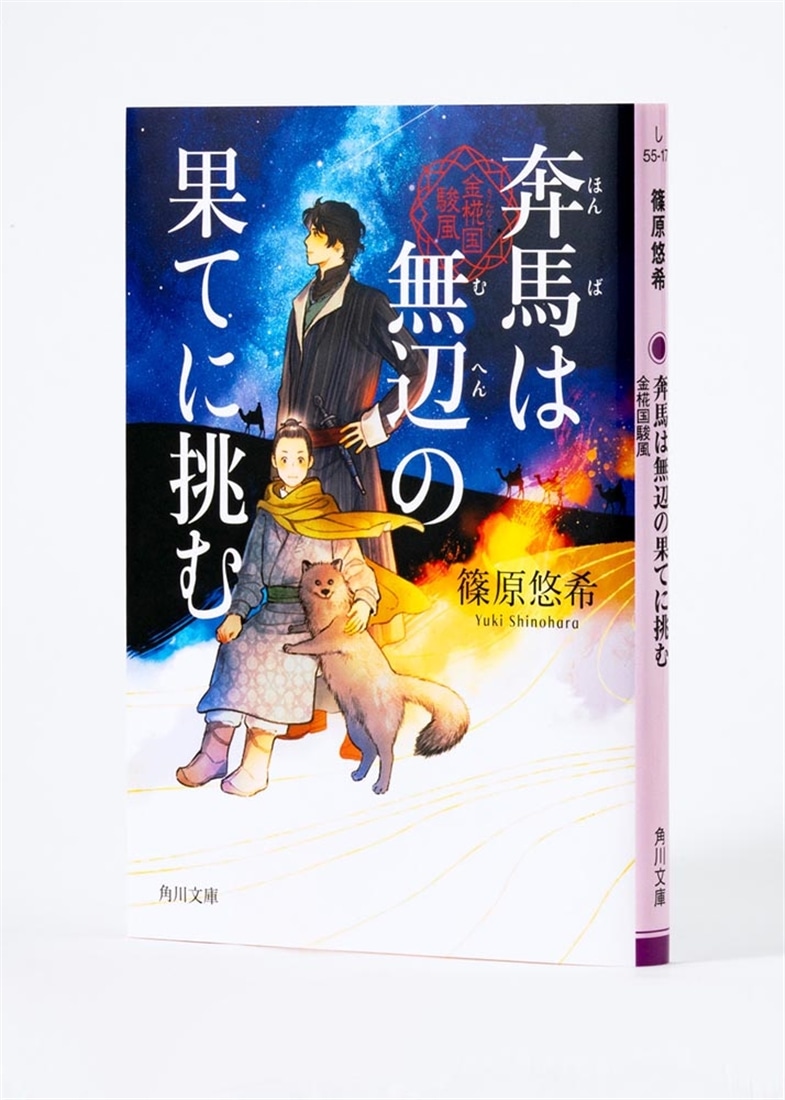 奔馬は無辺の果てに挑む 金椛国駿風
