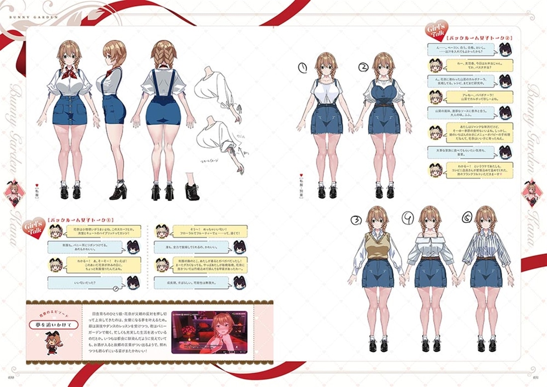 バニーガーデン＆へべれけ ばにーがーでん 公式ビジュアルファンブック 書籍単品