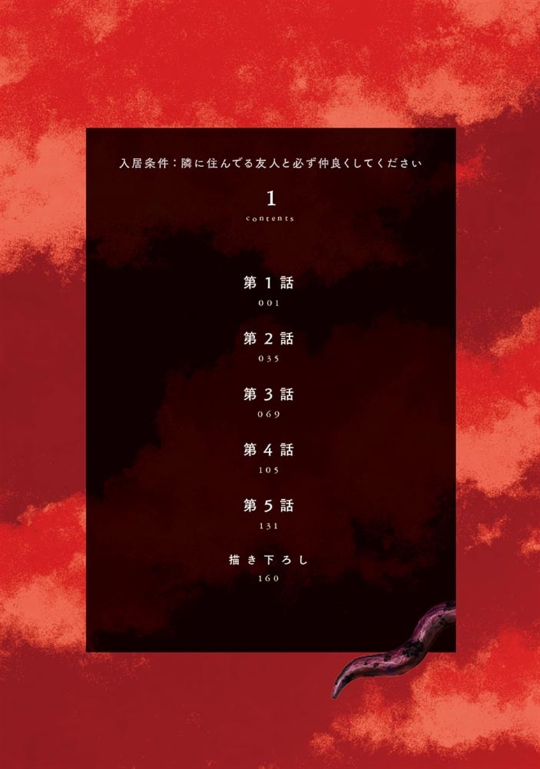 入居条件：隣に住んでる友人と必ず仲良くしてください１