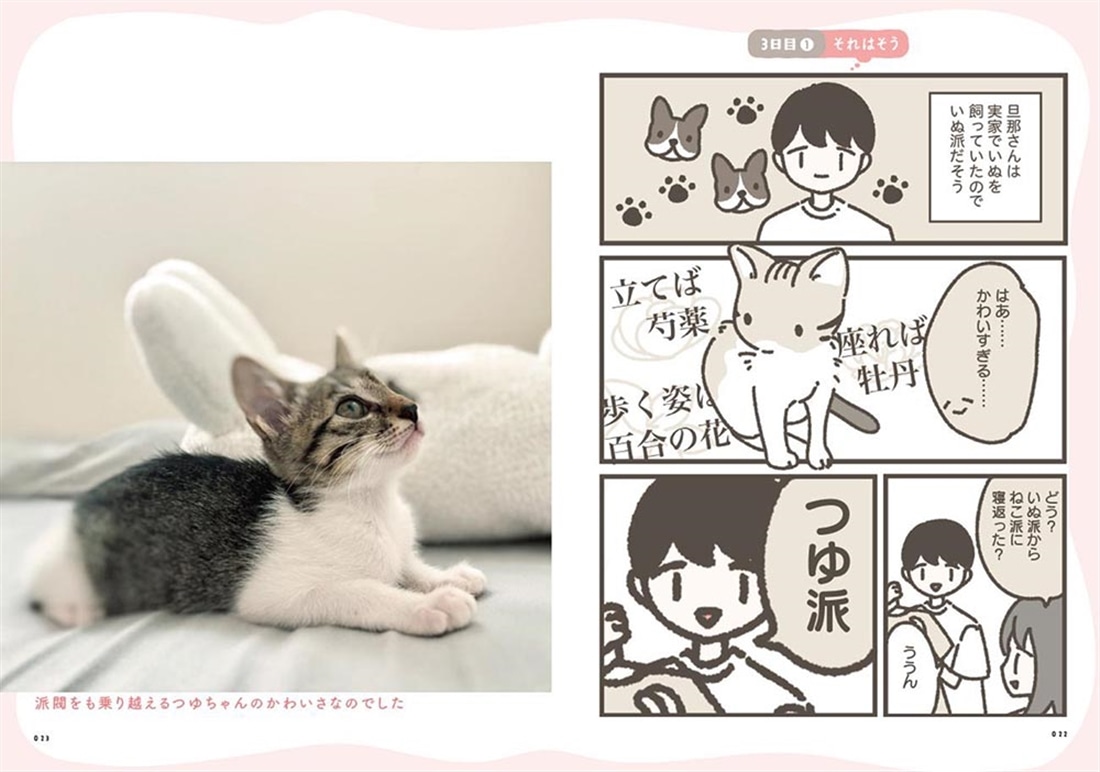 ねこのつゆちゃんのことで頭がいっぱいです