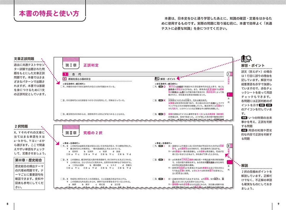 改訂版　大学入学共通テスト　歴史総合、日本史探究の点数が面白いほどとれる一問一答