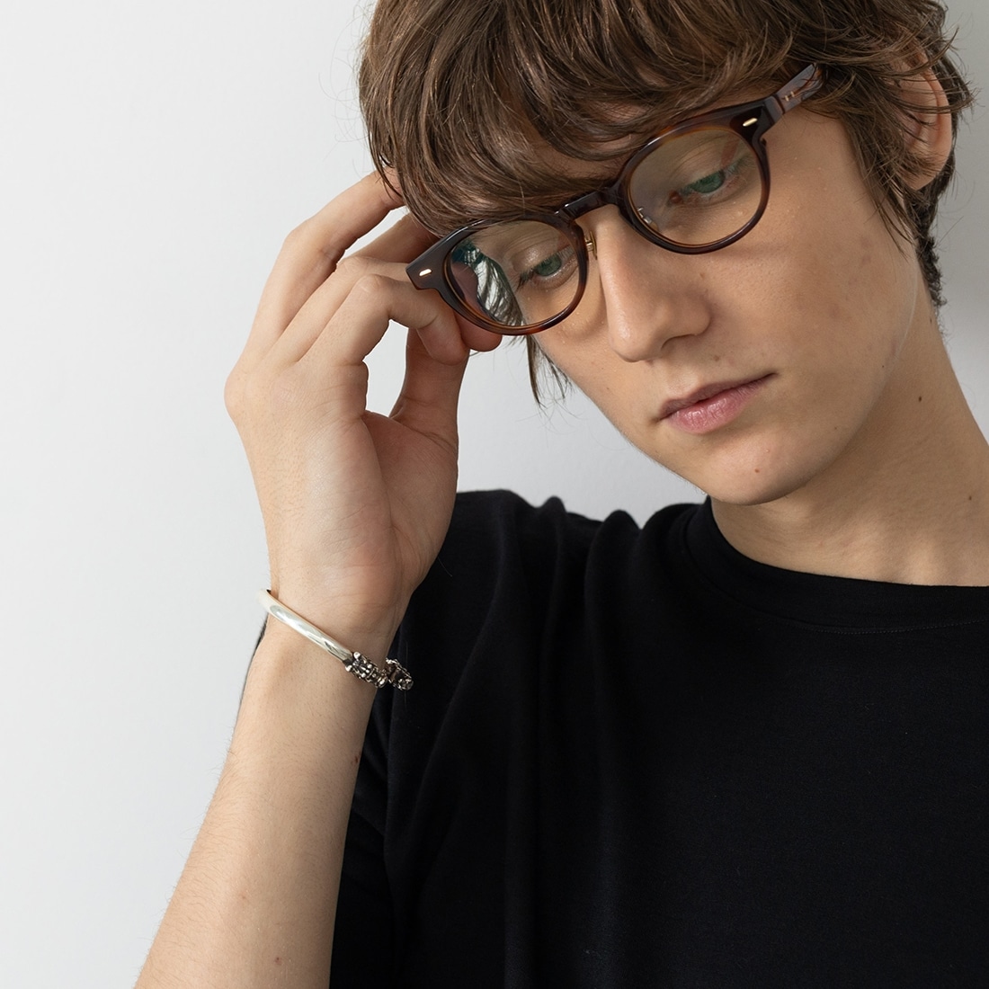 【龍が如く】OX JEWELRy Limited Silver Bangle for KIRYU KAZUMA シルバー シルバー