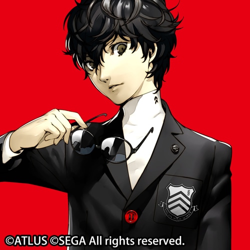 ペルソナ5 秀尽学園高校 2年生 学年章ピンズ