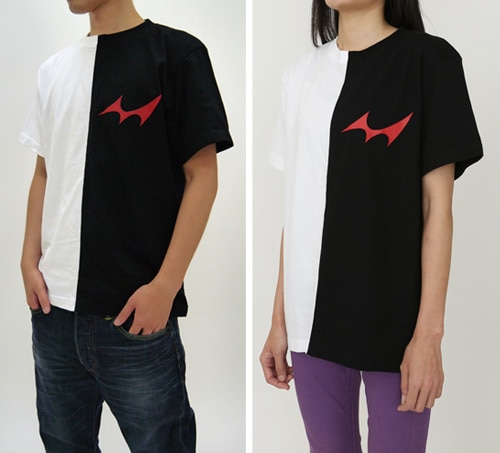 ダンガンロンパ3 モノクマ ニコイチTシャツWHITE×BLACK-L WHITE×BLACK-L