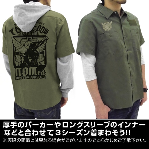 幼女戦記　第二〇三魔導大隊ワッペンベースワークシャツMOSS-M MOSS-M