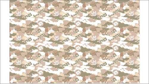 けものフレンズ×OUTDOOR PRODUCTS  GGオリジナル3WAYトートバッグ ジャパリ迷彩