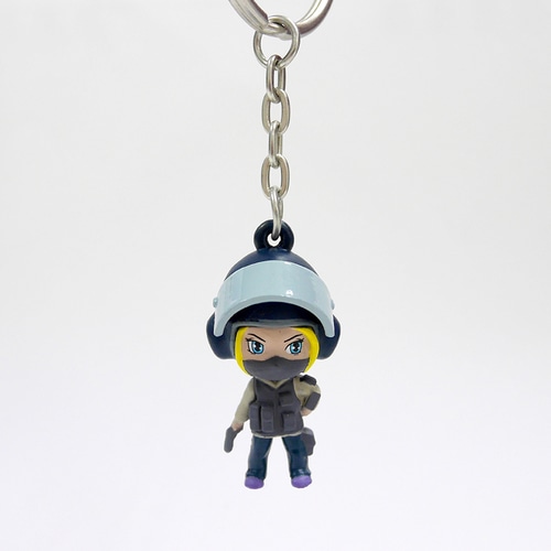 R6　シージ　チビキーホルダー（4体セット）（TACHANKA・THERMITE・FUZE・IQ）