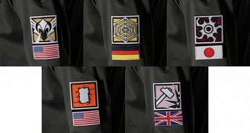 シックス コレクション オペレーター パッチ パーカー+オペレーター パッチ 5種セットパーカーサイズ：M サイズ：M