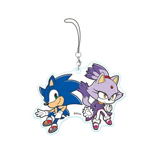 ソニック・ザ・ヘッジホッグ　ちょこかわツインアクリルストラップVol.2