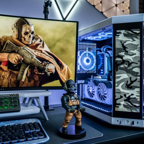 【Call of Duty】サイモン・ライリー “ゴースト”　ケーブルガイズコントローラ＆スマホスタンド　※2025年8月下旬出荷