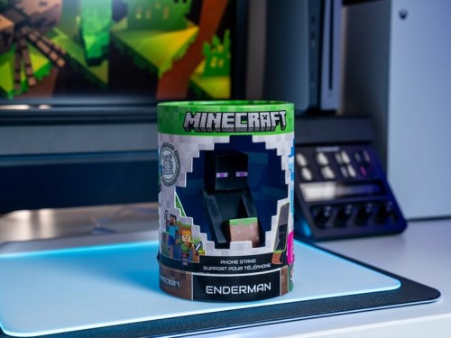 【Minecraft】"エンダーマン" ミニ・ケーブルガイズ コントローラ＆スマホスタンド※2025年8月下旬出荷