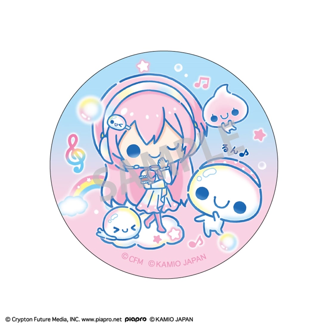初音ミク×ぷくぷくあわわちゃんトレーディング缶バッジ 【1BOX】