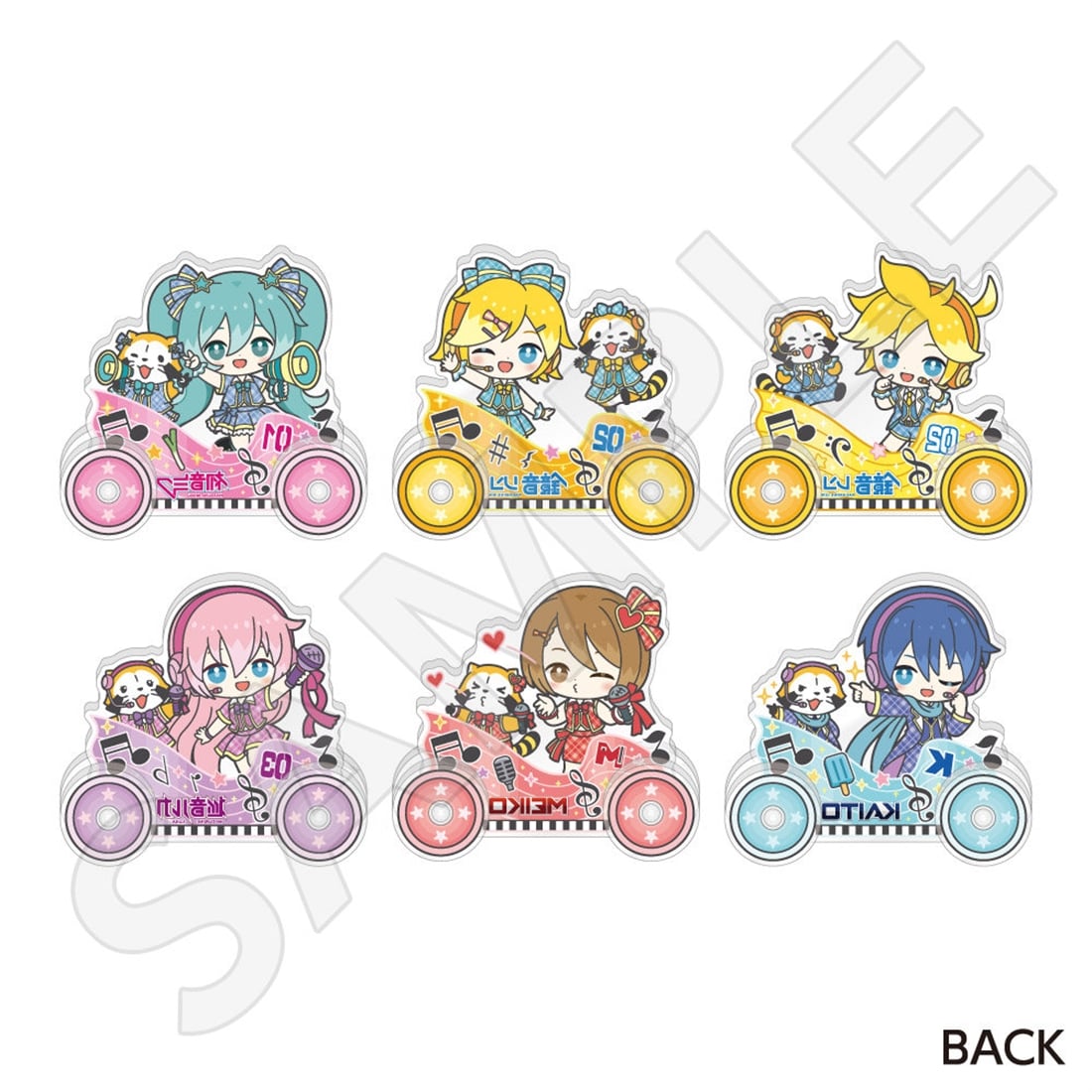 初音ミク×ラスカル 2026 トロッコ風アクリルスタンド 初音ミク