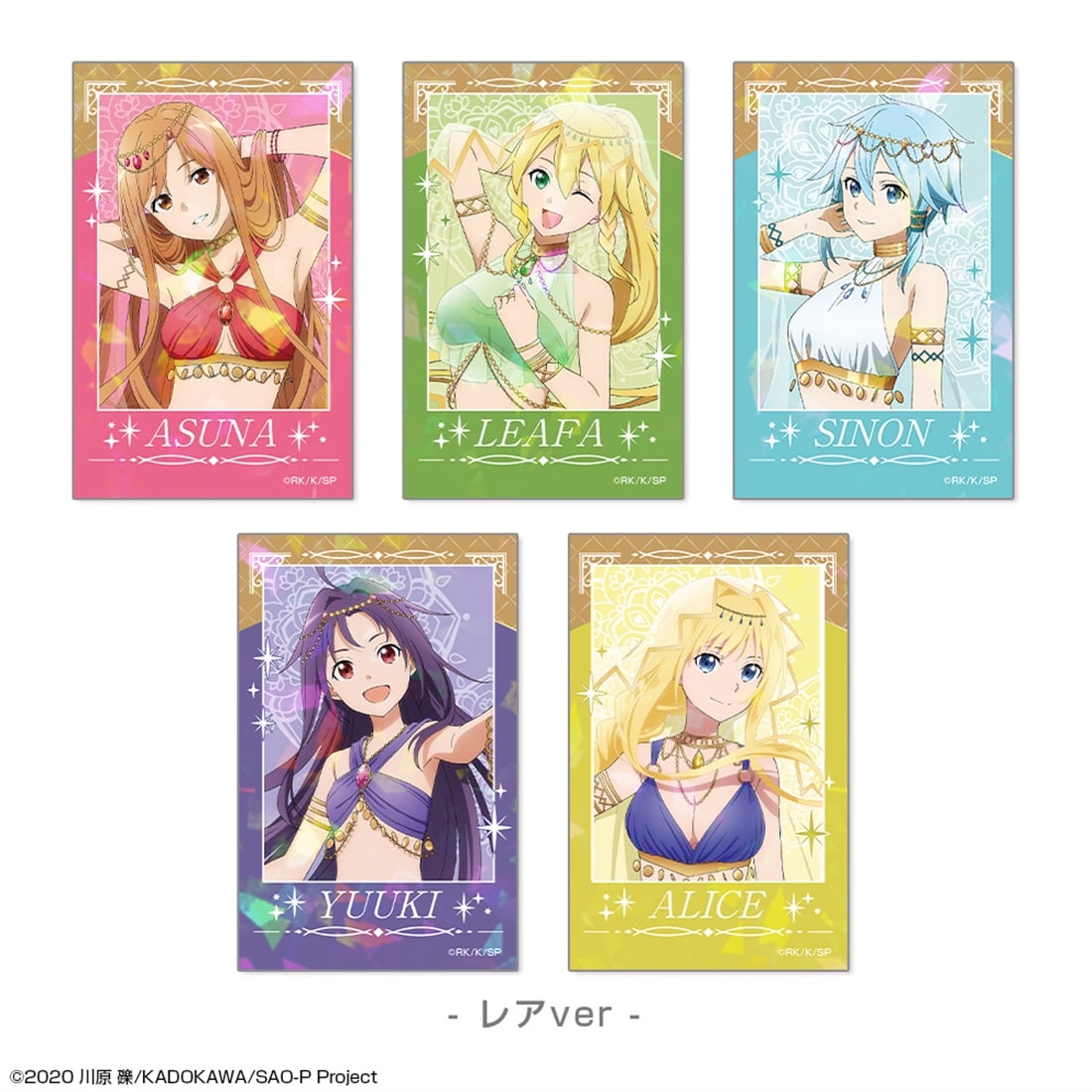 ソードアート・オンライン 10枚入りトレーディングインスタントフォト風カード 踊り子ver. 【描き下ろし】 【1BOX】