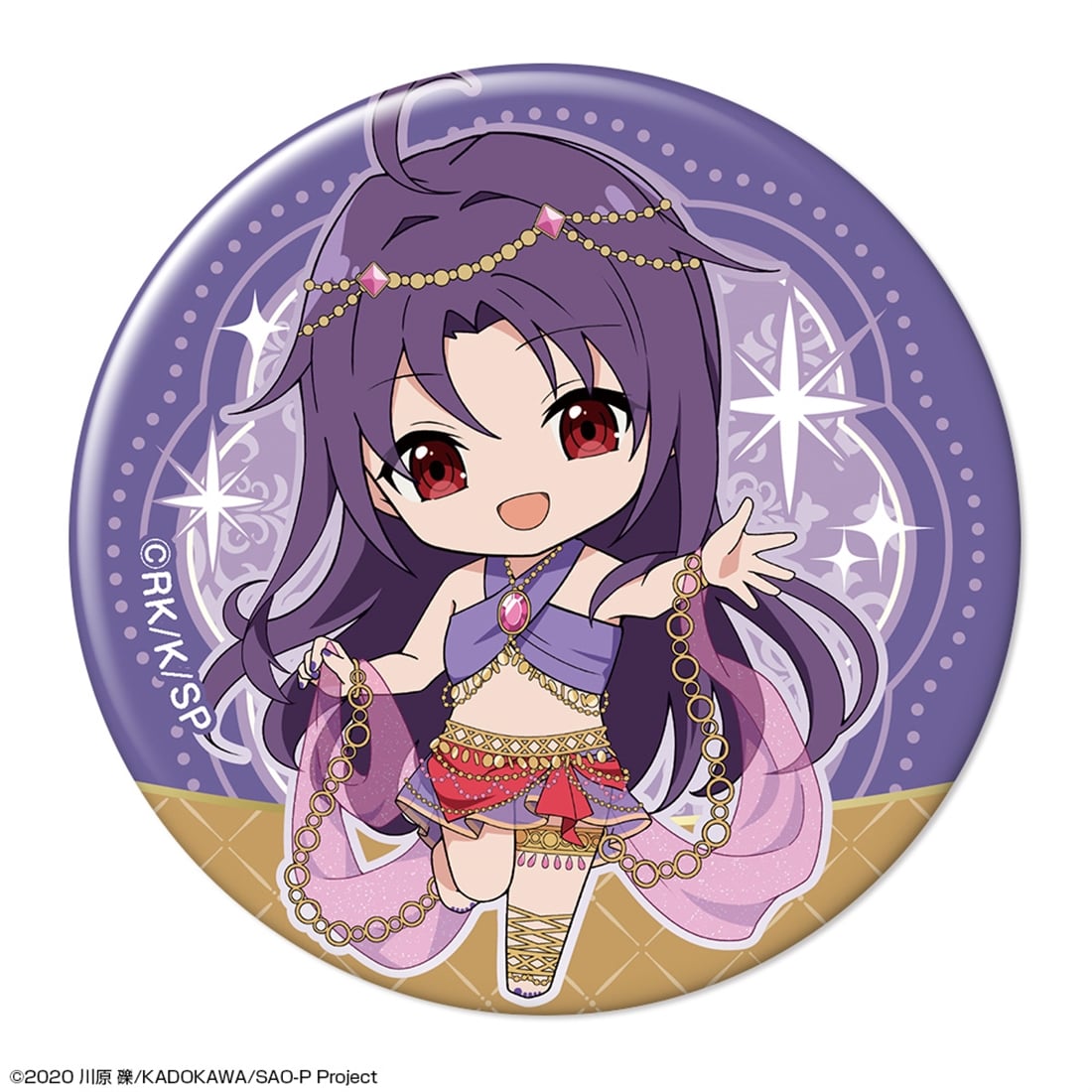 ソードアート・オンライン 5個入りトレーディング缶バッジ ちびキャラ踊り子ver. 【1BOX】