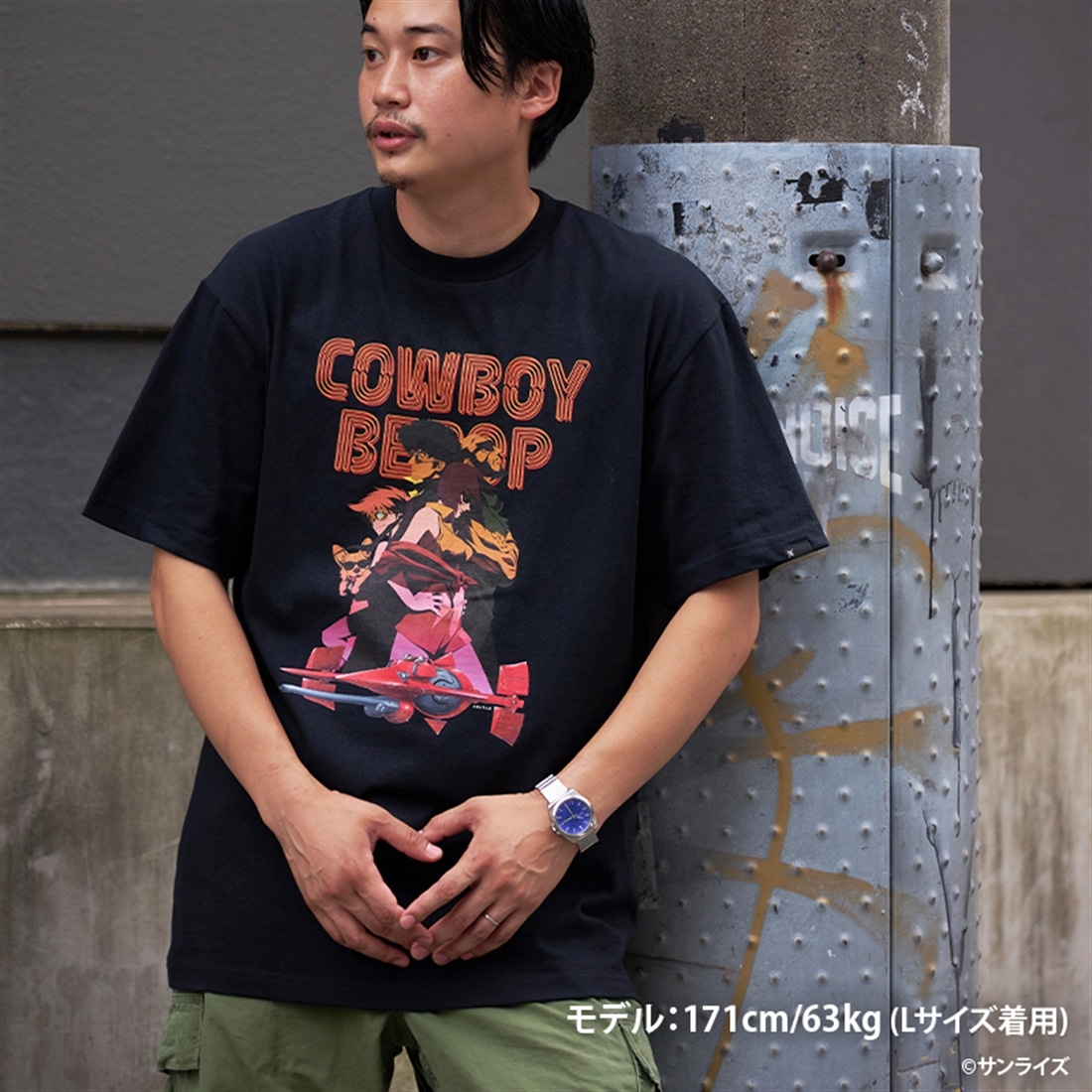 カウボーイビバップ T-Shirt Crew M Crew M