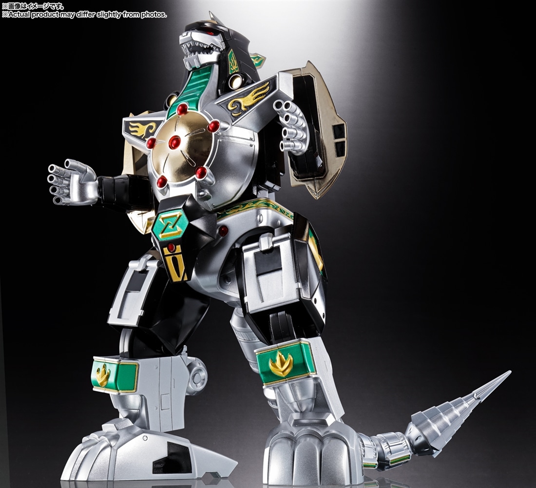 『恐竜戦隊ジュウレンジャー』 超合金魂 GX-72 大獣神 ＆ GX-78 ドラゴンシーザー 獣帝大獣神
